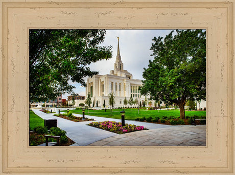 Ogden Temple - Summer Path by Scott Jarvie