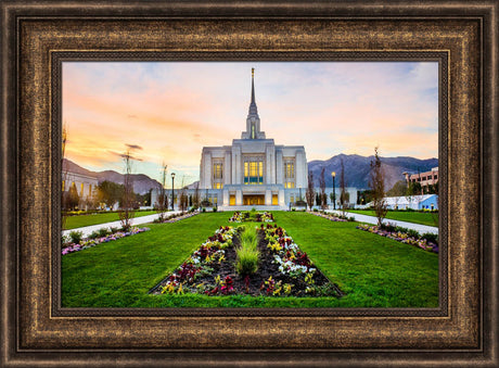 Ogden Temple - Garden Path by Scott Jarvie