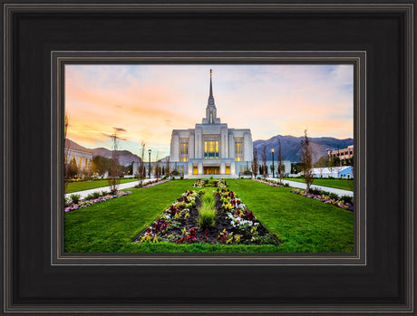 Ogden Temple - Garden Path by Scott Jarvie