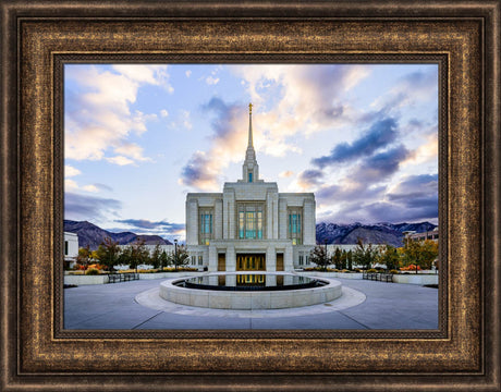 Ogden Temple - Morning Light by Scott Jarvie