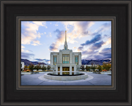 Ogden Temple - Morning Light by Scott Jarvie