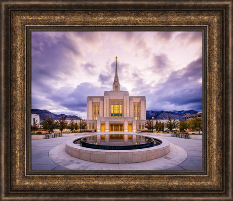 Ogden Temple - Morning Reflection by Scott Jarvie