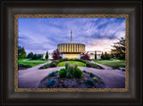 Provo Temple - Purple Twilight by Scott Jarvie