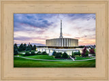 Provo Temple - Sunset by Scott Jarvie