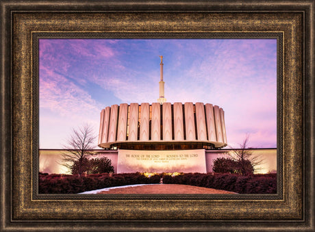 Provo Temple - From the Back by Scott Jarvie