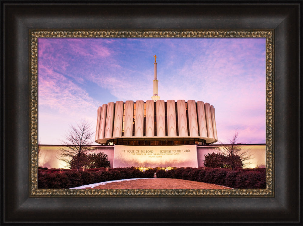 Provo Temple - From the Back by Scott Jarvie