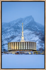 Provo Temple - Snowy Mountain by Scott Jarvie