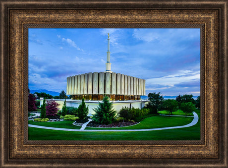 Provo Temple - From the Corner by Scott Jarvie