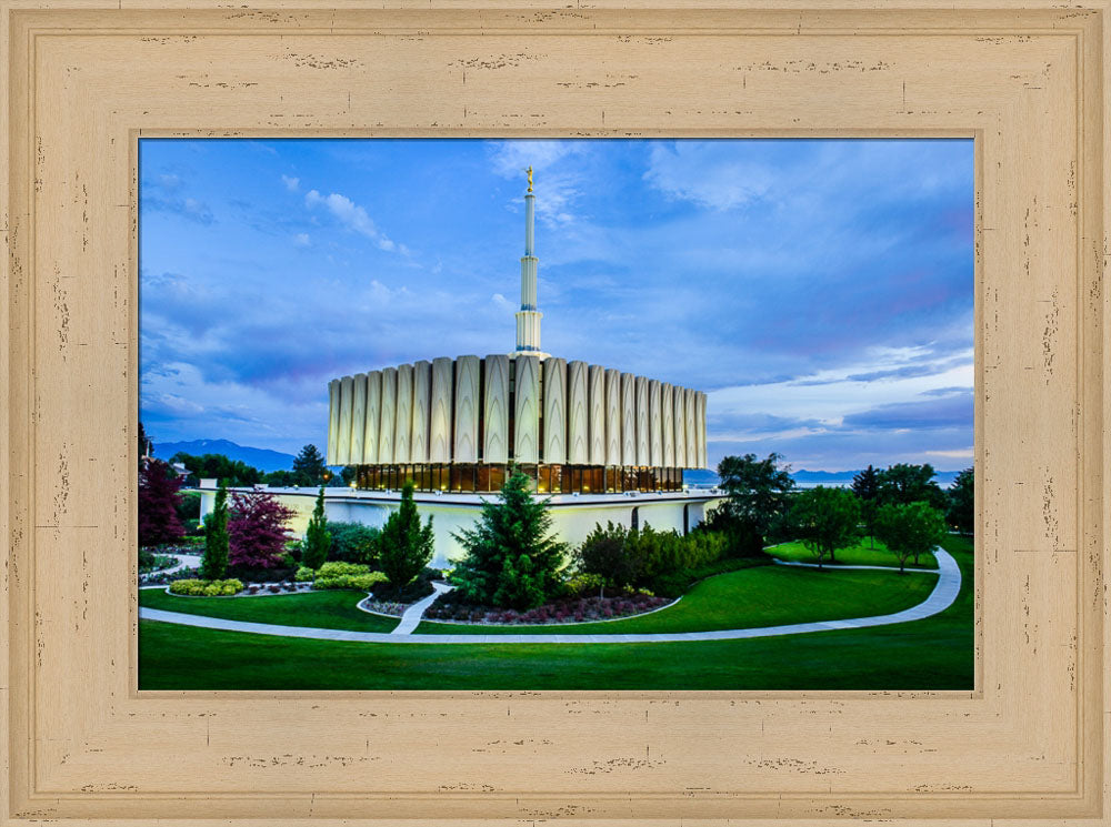 Provo Temple - From the Corner by Scott Jarvie