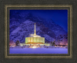 Provo Temple - Winter Morning by Scott Jarvie