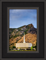 Provo Temple - Vertical Mountains by Scott Jarvie