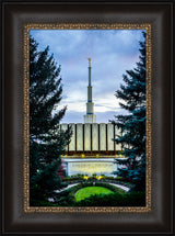 Provo Temple - Between the Trees by Scott Jarvie