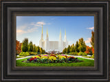 Washington DC Temple - Flowers by Scott Jarvie