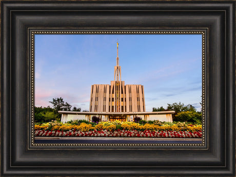 Seattle Temple - Flower Garden by Scott Jarvie