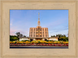 Seattle Temple - Flower Garden by Scott Jarvie