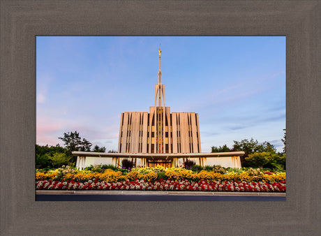 Seattle Temple - Flower Garden by Scott Jarvie