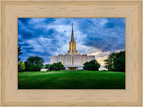 Jordan River Temple - Green Hill by Scott Jarvie