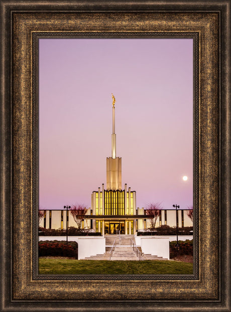 Atlanta Temple - Pink Morning by Scott Jarvie