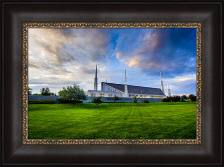 Boise Temple - From the Side by Scott Jarvie