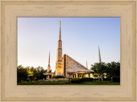 Dallas Temple - Lights at Dusk by Scott Jarvie