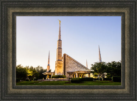 Dallas Temple - Lights at Dusk by Scott Jarvie