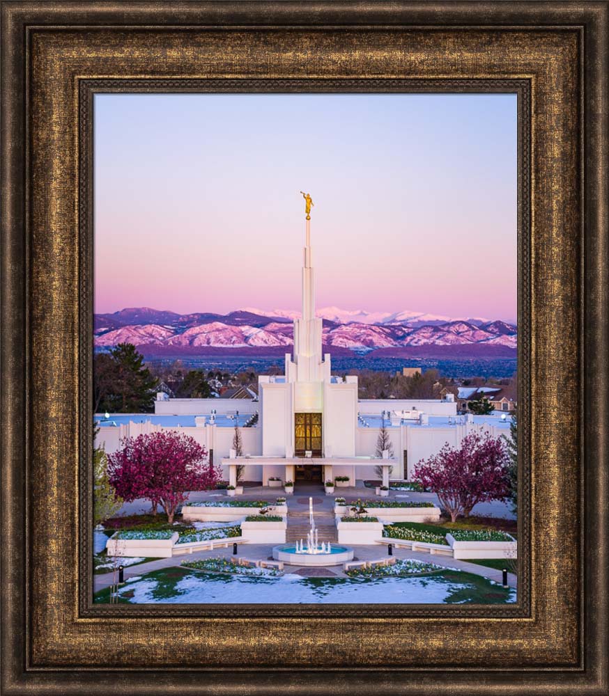 Denver Temple - Mountain of the Lord by Scott Jarvie