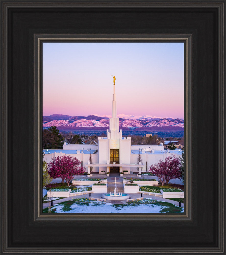 Denver Temple - Mountain of the Lord by Scott Jarvie