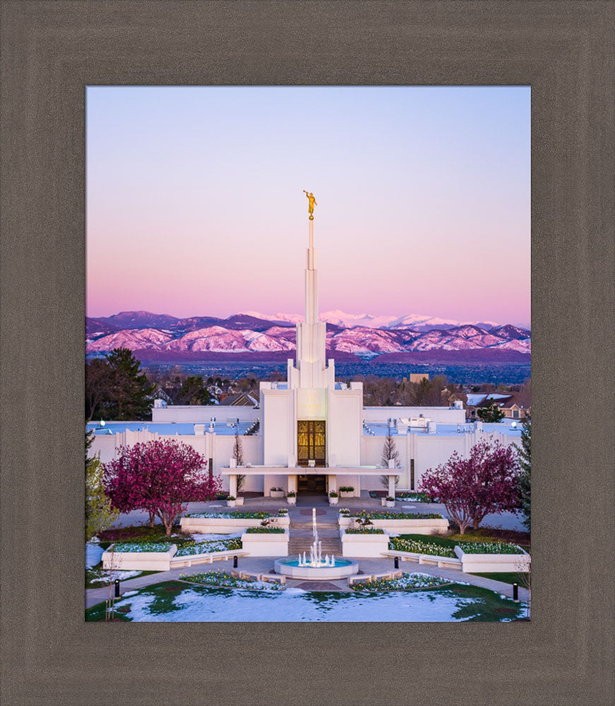 Denver Temple - Mountain of the Lord by Scott Jarvie