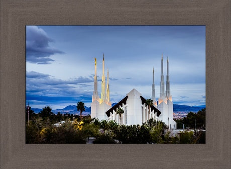 Las Vegas Temple - Above the Trees by Scott Jarvie