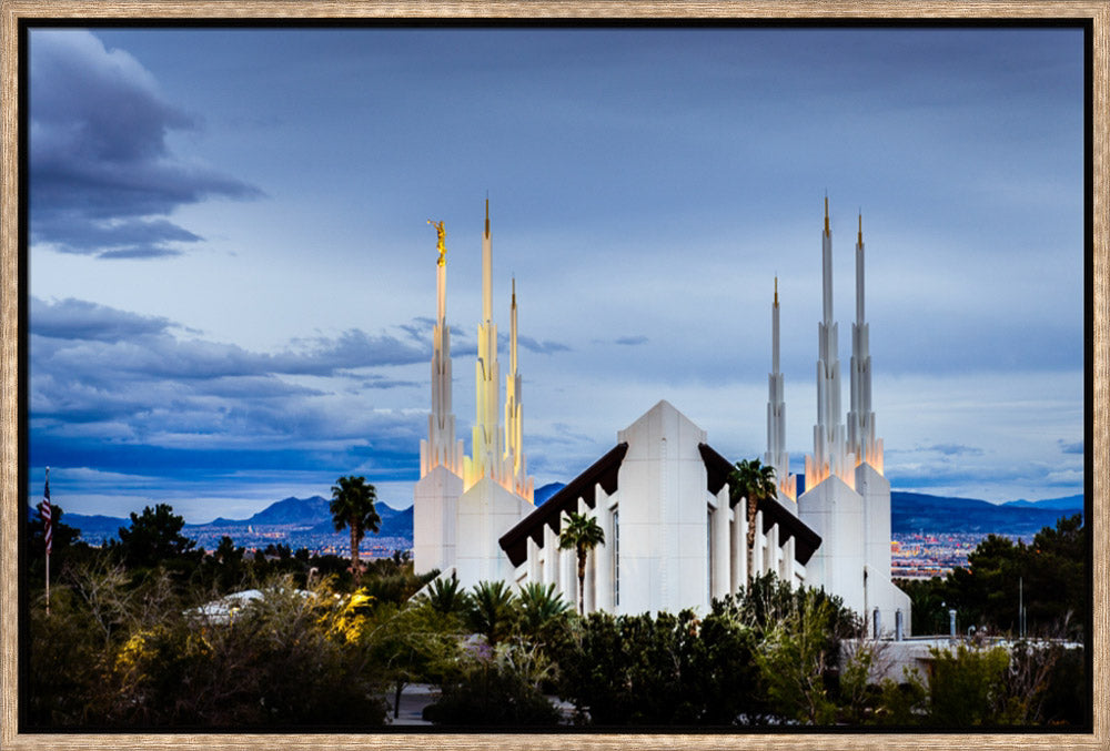 Las Vegas Temple - Above the Trees by Scott Jarvie