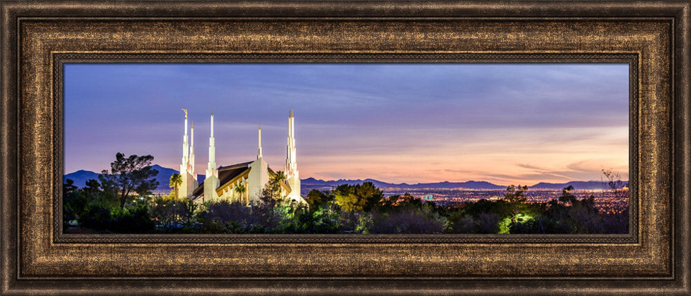 Las Vegas Temple - A Light to the City by Scott Jarvie