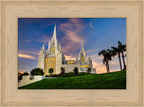 San Diego Temple - Sunset by Scott Jarvie