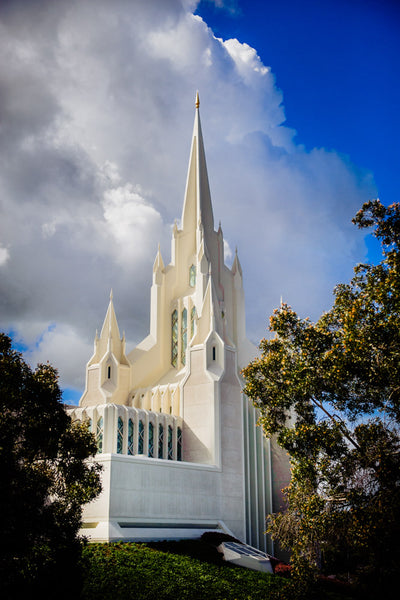 San Diego Temple - Spire and Cloud by Scott Jarvie | Altus Fine Art