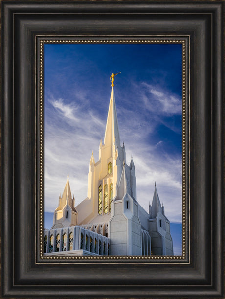 San Diego Temple - In the Sky by Scott Jarvie