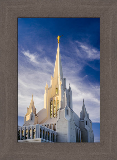 San Diego Temple - In the Sky by Scott Jarvie