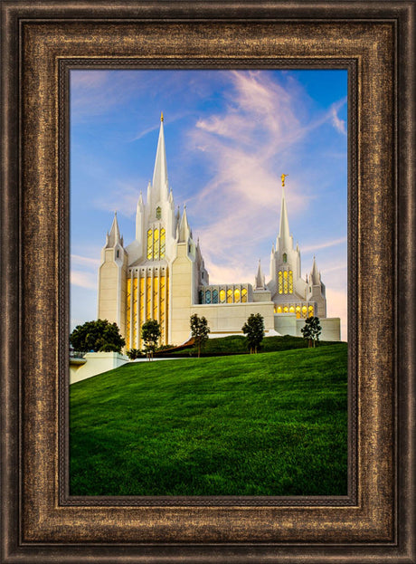 San Diego Temple - On the Hill by Scott Jarvie