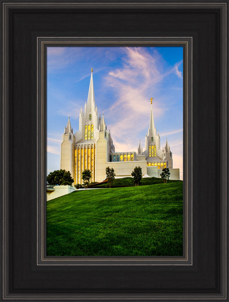 San Diego Temple - On the Hill by Scott Jarvie