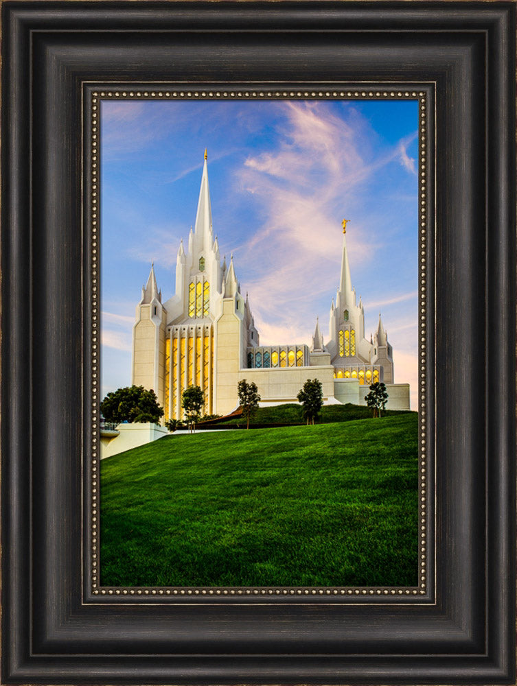 San Diego Temple - On the Hill by Scott Jarvie