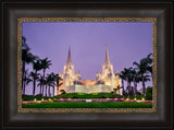 San Diego Temple - Morning in Purple by Scott Jarvie