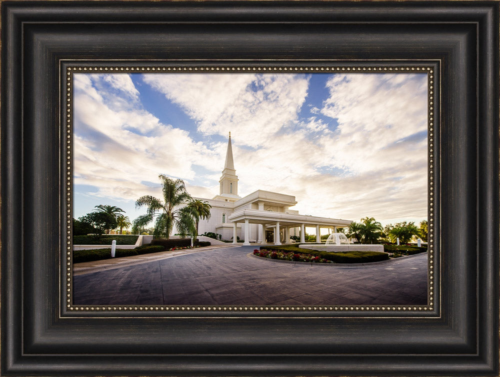 Orlando Temple - Driveway by Scott Jarvie
