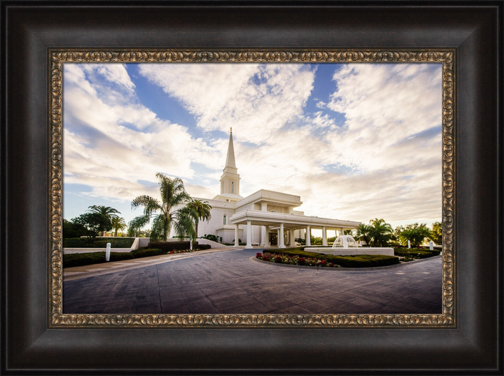 Orlando Temple - Driveway by Scott Jarvie