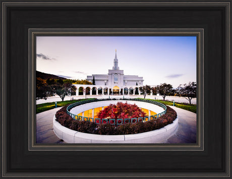 Bountiful Temple - Red Tree by Scott Jarvie