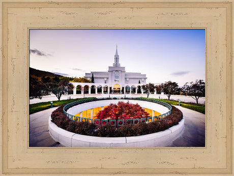 Bountiful Temple - Red Tree by Scott Jarvie