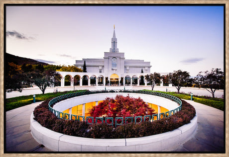 Bountiful Temple - Red Tree by Scott Jarvie