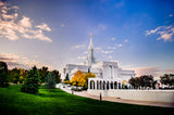 Bountiful Temple - Early Fall by Scott Jarvie