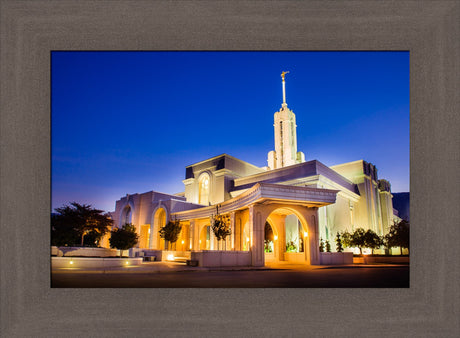 Mt Timpanogos Temple - At Twilight by Scott Jarvie