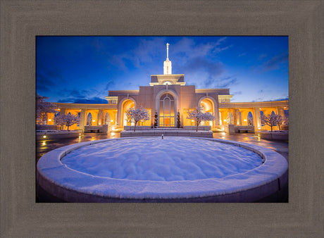 Mt Timpanogos Temple - In the Early Morning by Scott Jarvie