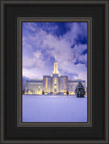 Mt Timpanogos Temple - Morning Snow by Scott Jarvie