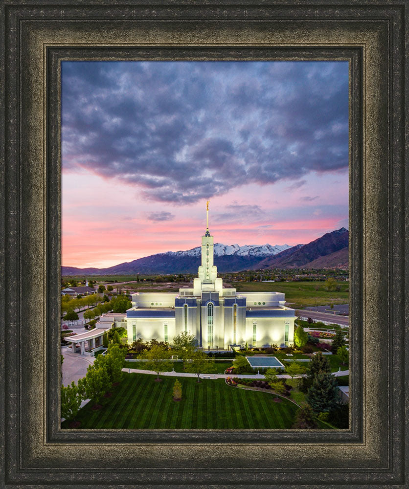 Mt Timpanogos Temple - The Northern Range by Scott Jarvie