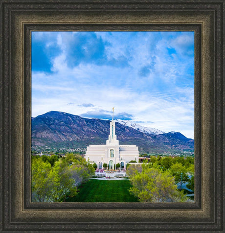 Mt Timpanogos Temple - In Front of Timpanogos by Scott Jarvie